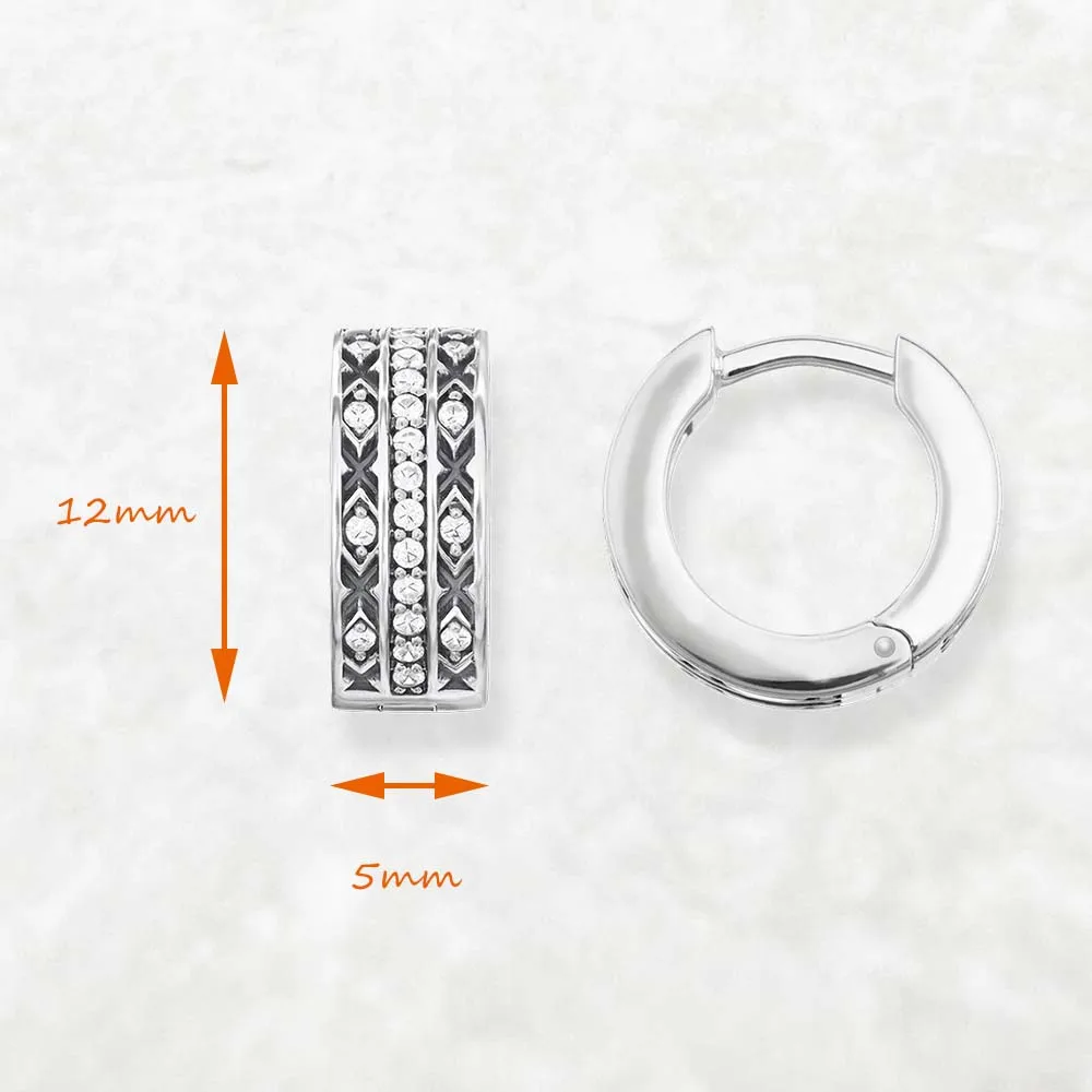 Creole Hoop Earring Asiatische Ornamente Europe Summer Fine Jewerly For Women Men Ethnic Gift In Real 925 Sterling Silver
Creole Hoop Earring Asiatische Ornamente Europe Summer Fine Jewerly For Women Men Ethnic Gift In Real 925 Sterling Silver