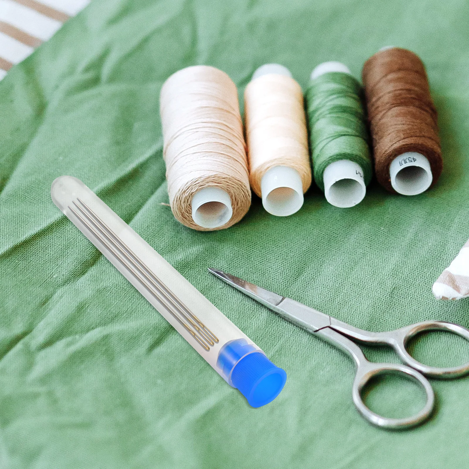 100Pcs Transparent Storage Bottles Needle Tube Holder Empty Containers for Sewing Cross-Stitch DIY Small Item Organization
100Pcs Transparent Storage Bottles Needle Tube Holder Empty Containers for Sewing Cross-Stitch DIY Small Item Organization