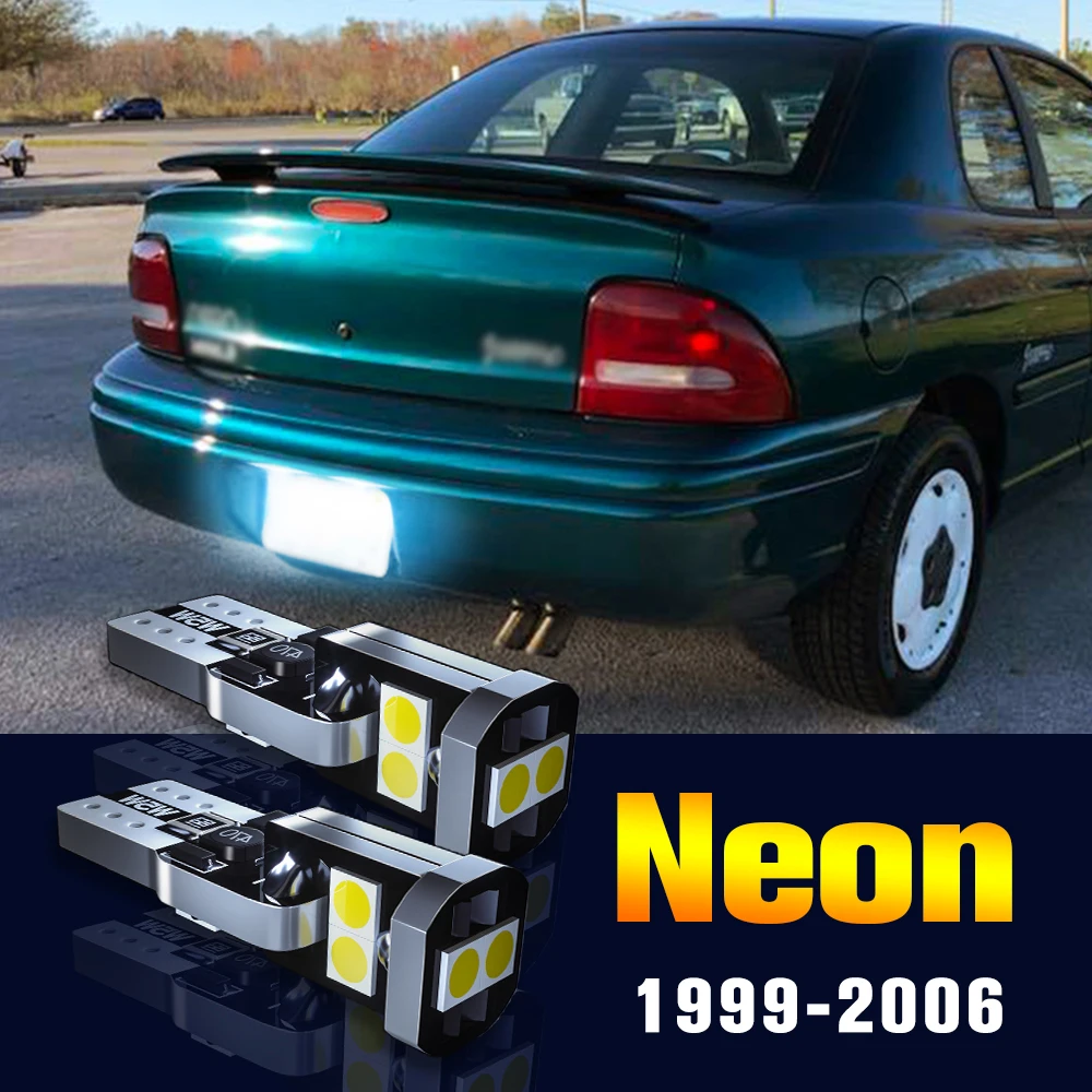 2pcs LED License Plate Light Bulb Number Lamp For Chrysler Neon 1999-2006 2000 2001 2002 2003 2004 2005 Accessories
2pcs LED License Plate Light Bulb Number Lamp For Chrysler Neon 1999-2006 2000 2001 2002 2003 2004 2005 Accessories