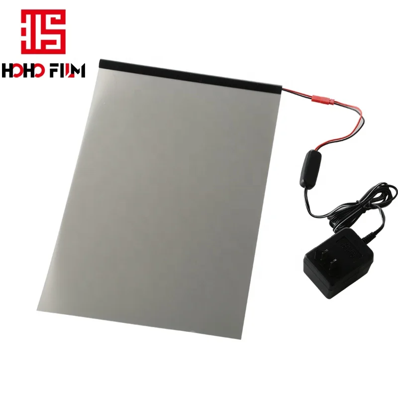 PDLC Smart Film for Windshield Glass Car Skyroof Smart on and off Control for Privacy protection and Heat Insulation
PDLC Smart Film for Windshield Glass Car Skyroof Smart on and off Control for Privacy protection and Heat Insulation