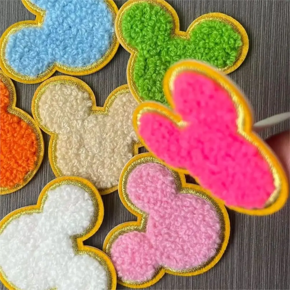 Mickey Mouse Chenille Self-adhesive Coat Stickers for DIY Decor Clothes Iron on Patches Disney Embroidered Patches Hat Applique
Mickey Mouse Chenille Self-adhesive Coat Stickers for DIY Decor Clothes Iron on Patches Disney Embroidered Patches Hat Applique