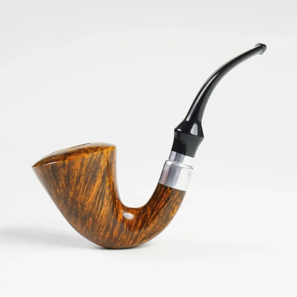 MUXIANG Briar Wood Pipe Premium Italian Briar Oom Paul Pipe
MUXIANG Briar Wood Pipe Premium Italian Briar Oom Paul Pipe
