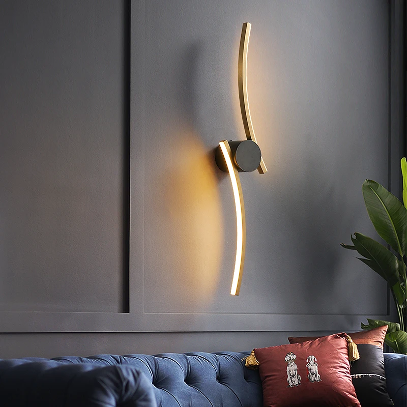 Modern art copper wall lamp living room sofa decoration lighting Apartment bedroom Bedside lamp study bathroom mirror lamp led
Modern art copper wall lamp living room sofa decoration lighting Apartment bedroom Bedside lamp study bathroom mirror lamp led