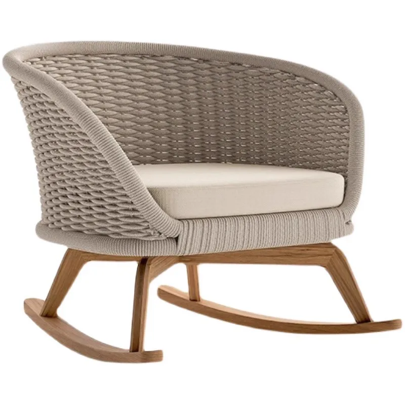 Nordic outdoor teak rocking chair sofa rattan balcony living room outdoor leisure lazy furniture combination waterproof and sun
Nordic outdoor teak rocking chair sofa rattan balcony living room outdoor leisure lazy furniture combination waterproof and sun