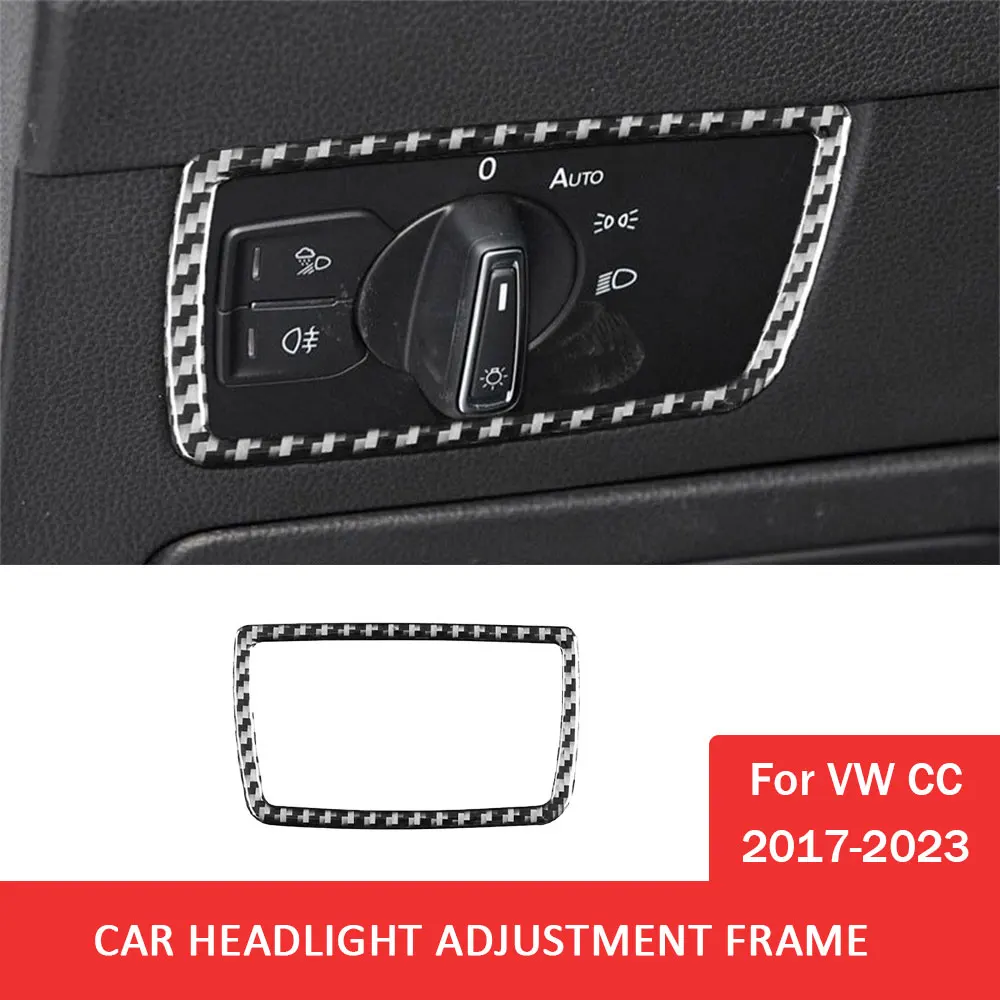 Car Headlight Adjustment Frame Trim Sticker Carbon Fiber Decoration for Volkswagen VW CC 2017-2023 Auto Interior Accessories
Car Headlight Adjustment Frame Trim Sticker Carbon Fiber Decoration for Volkswagen VW CC 2017-2023 Auto Interior Accessories