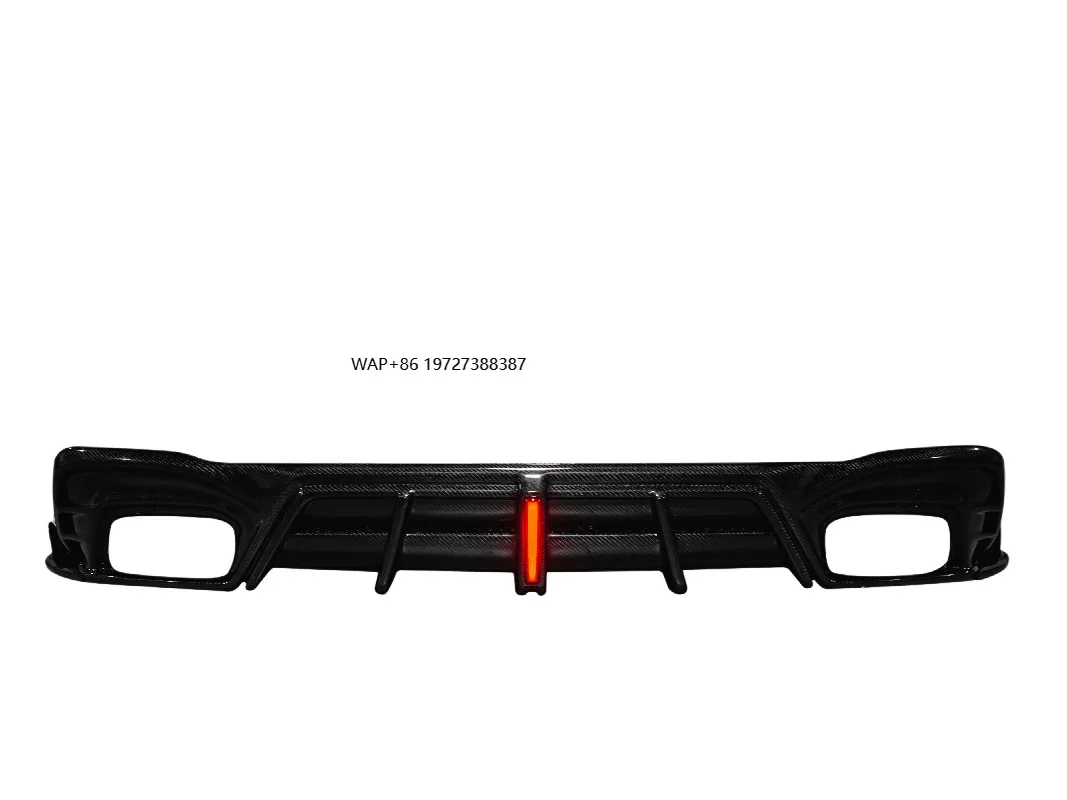 High Quality AE Style A-RTCarbon Fiber Rear Diffuser with Light for S4 B9.5 2020+