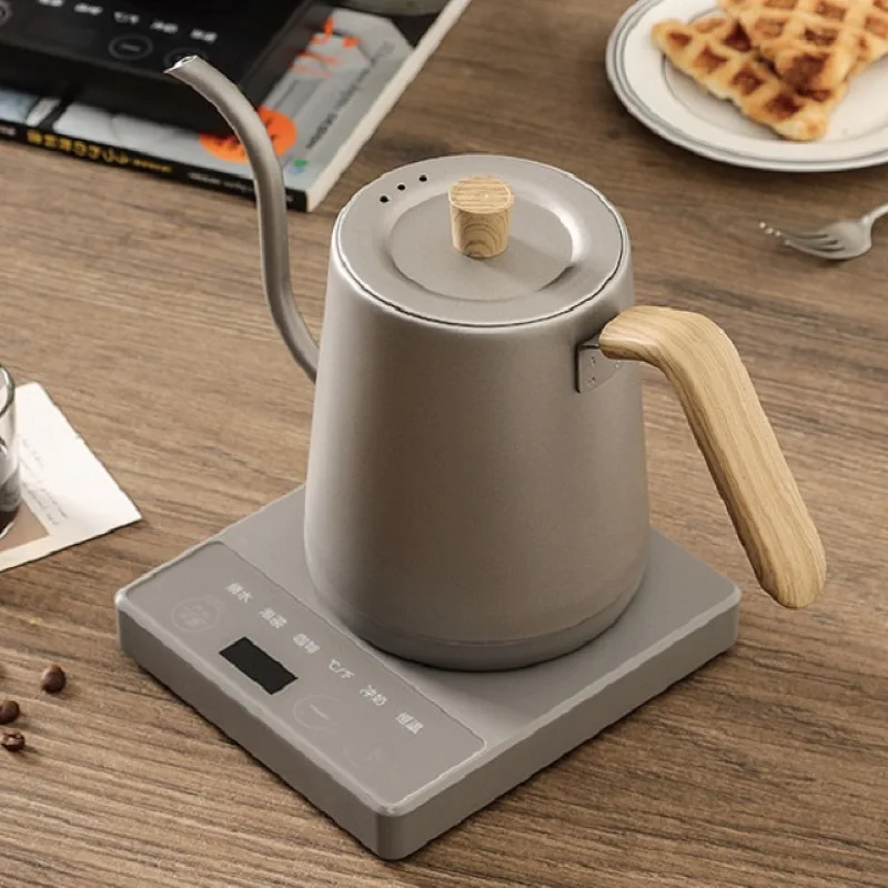 110V/220V Electric Kettle Home Gooseneck Pour-over Coffee Maker Smart Temperature Control Teapot Boiling Water Heater 800ml
110V/220V Electric Kettle Home Gooseneck Pour-over Coffee Maker Smart Temperature Control Teapot Boiling Water Heater 800ml
