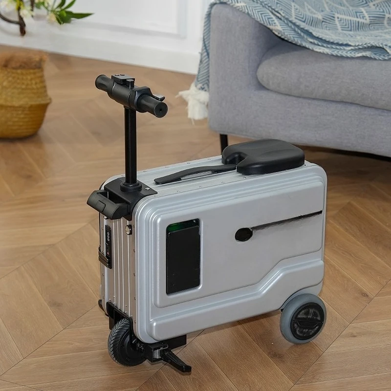 Electric suitcase 20-inch smart cycling travel travel retractable trolley case trolley can be boarded for adults
Electric suitcase 20-inch smart cycling travel travel retractable trolley case trolley can be boarded for adults