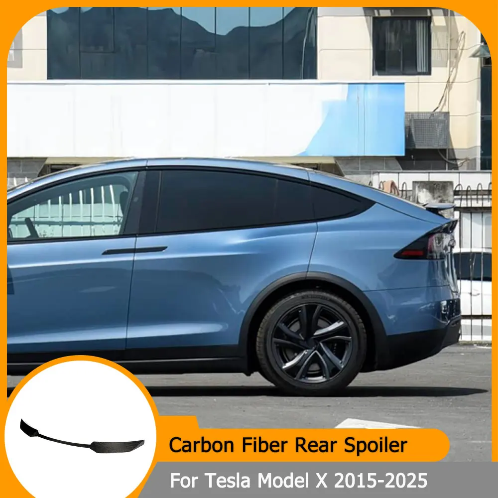 Car Rear Spoiler for Tesla Model X 2015-2025 Carbon Fiber Car Rear Spoiler Trunk Boot Lip Wing
Car Rear Spoiler for Tesla Model X 2015-2025 Carbon Fiber Car Rear Spoiler Trunk Boot Lip Wing