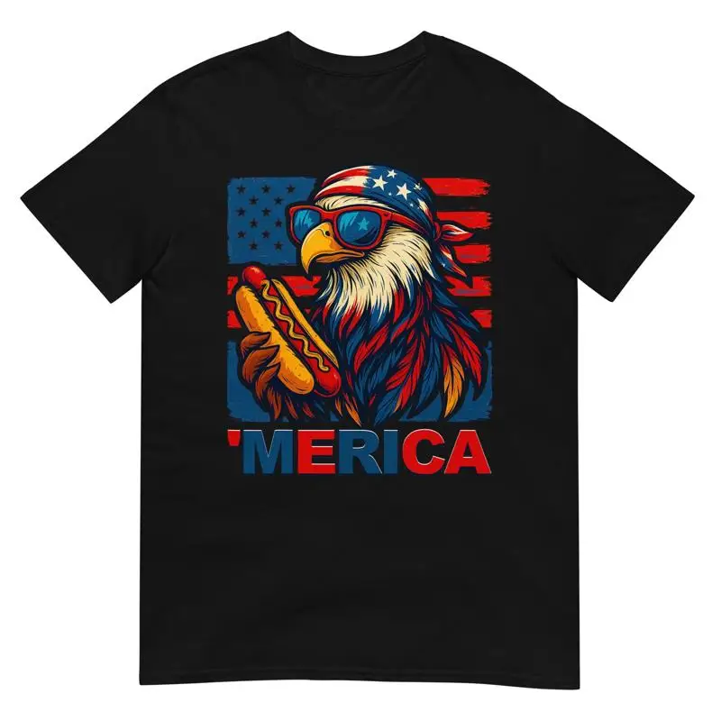 Funny Merica Eagle Hotdog Usa Flag 4Th Of July Patriotic Men T Shirt
Funny Merica Eagle Hotdog Usa Flag 4Th Of July Patriotic Men T Shirt