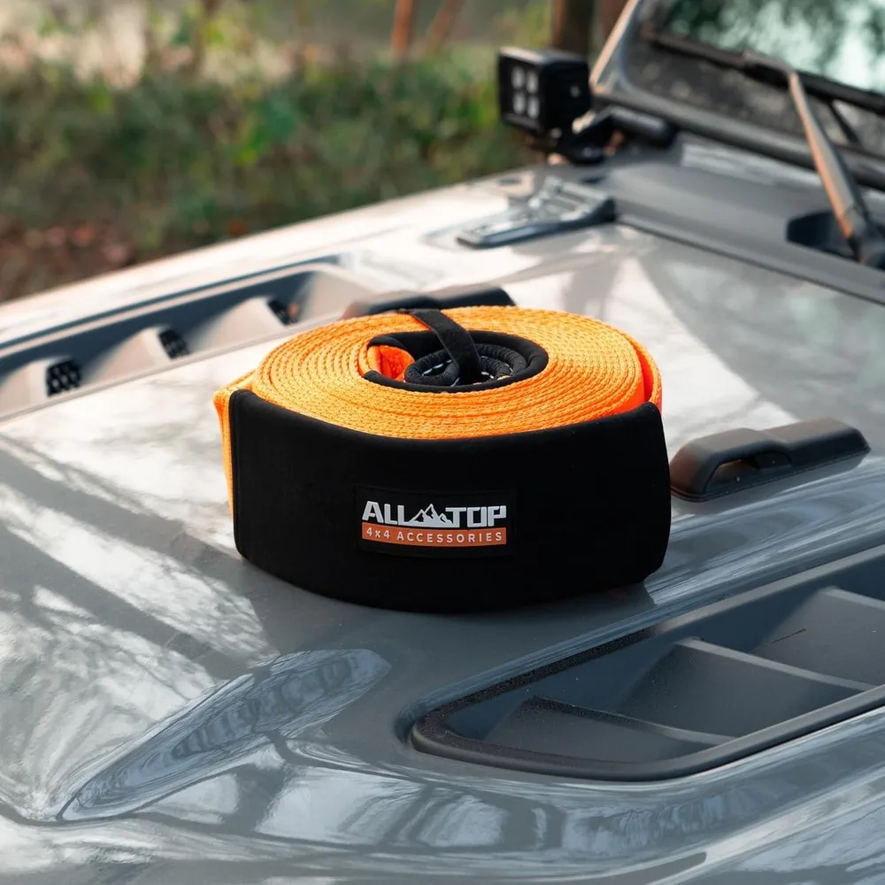 US Shipping Heavy Duty 3in x 30ft Kinetic Recovery Strap 35000 lbs Capacity Nylon Towing Strap with Reinforced Loops
US Shipping Heavy Duty 3in x 30ft Kinetic Recovery Strap 35000 lbs Capacity Nylon Towing Strap with Reinforced Loops