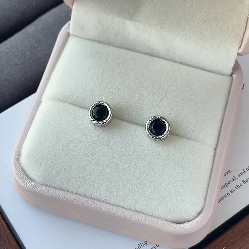 PONYKISS Tibetan Silver Mini Zircon Round Geometric Stud Earrings for Women Classic Fashion Jewelry Minimalist Accessories
PONYKISS Tibetan Silver Mini Zircon Round Geometric Stud Earrings for Women Classic Fashion Jewelry Minimalist Accessories