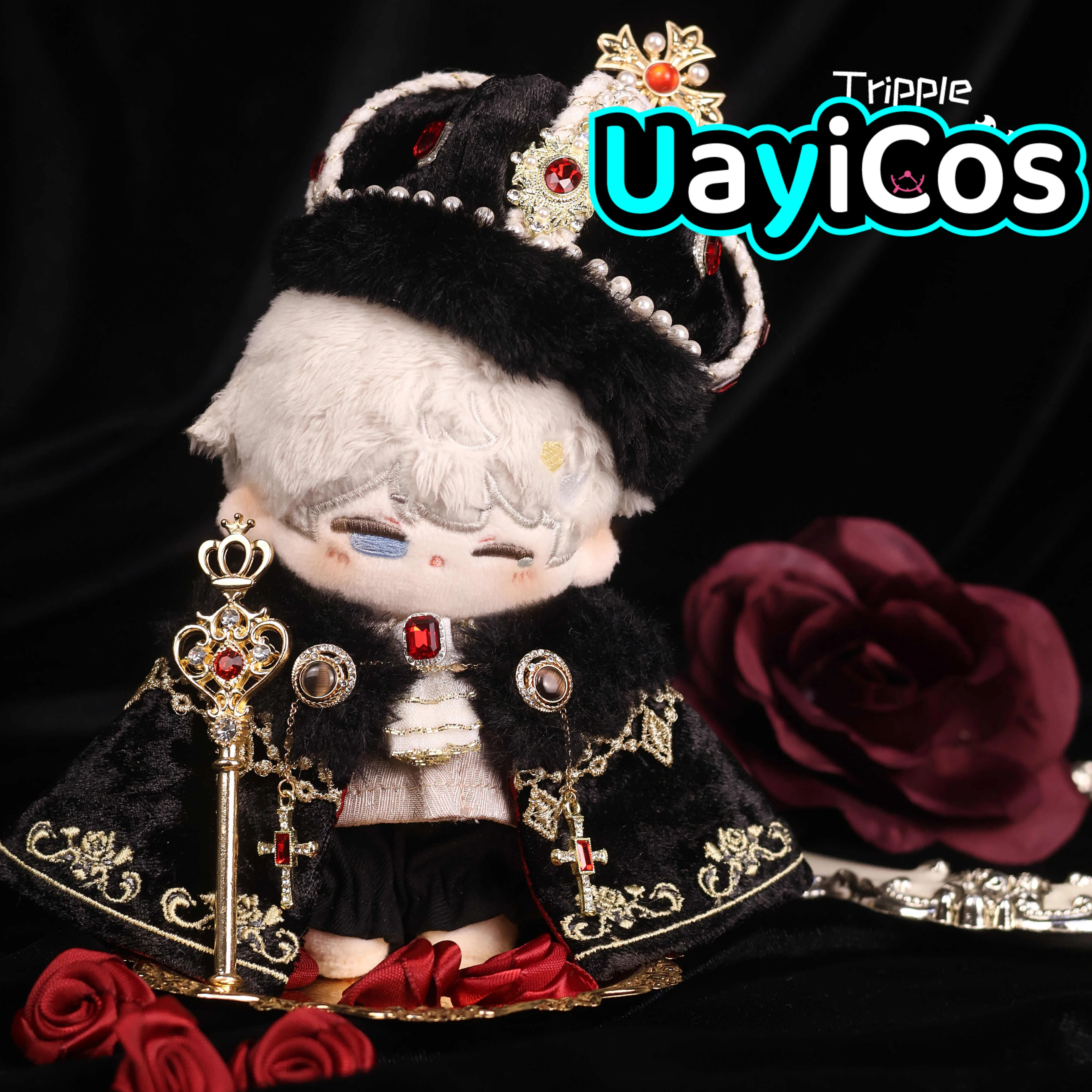 Doll Clothes 20cm Coronation Crown Palace Cloak Clothing Palace Gem Crutch Costume Suit Doll Accessories Anime Game Toy Kids G
Doll Clothes 20cm Coronation Crown Palace Cloak Clothing Palace Gem Crutch Costume Suit Doll Accessories Anime Game Toy Kids G