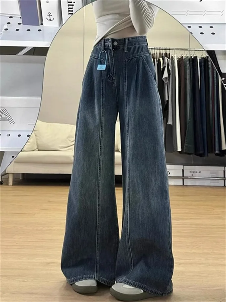 High Waist Wide Leg Jeans plus Size Women's Casual Sle Pear ape Body Lazy Sle Loose Fit Slimming High Waist Jeans
High Waist Wide Leg Jeans plus Size Women's Casual Sle Pear ape Body Lazy Sle Loose Fit Slimming High Waist Jeans