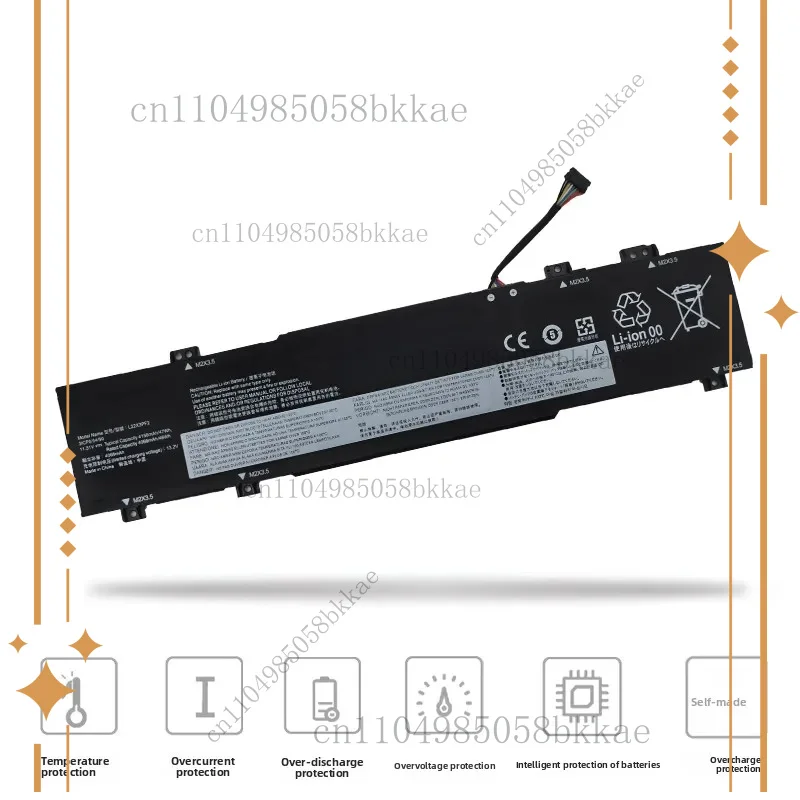 L22X3PF2 Laptop Battery for Lenovo IdeaPad Slim 315ABR8 L22B3PF2 L22C3PF2 Bateria 11.31V 47Wh Replacement Battery
L22X3PF2 Laptop Battery for Lenovo IdeaPad Slim 315ABR8 L22B3PF2 L22C3PF2 Bateria 11.31V 47Wh Replacement Battery