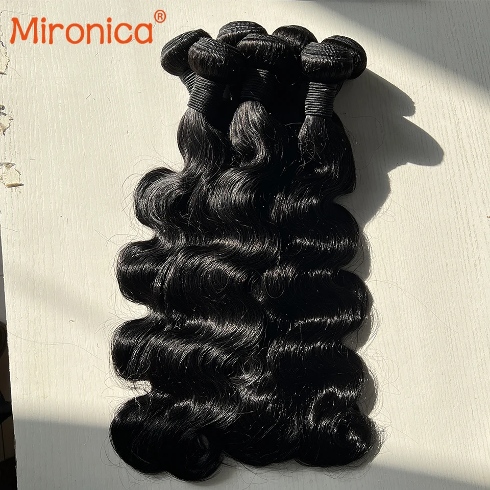 Raw #1B Natural Color Body Wave Human Hair Bundles 100% Brazilian Unprocessed Virgin Hair Extensions 3/4 Loose Wave Bundles 12A
Raw #1B Natural Color Body Wave Human Hair Bundles 100% Brazilian Unprocessed Virgin Hair Extensions 3/4 Loose Wave Bundles 12A