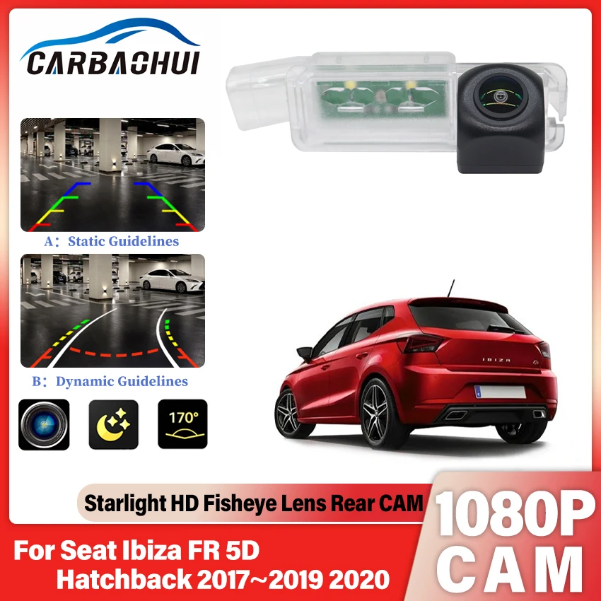 Камера заднего вида CCD Full HD с функцией ночного видения, водонепроницаемая камера заднего вида для Seat Ibiza FR 5D hatchback 2017 2018 2019 2020
Камера заднего вида CCD Full HD с функцией ночного видения, водонепроницаемая камера заднего вида для Seat Ibiza FR 5D hatchback 2017 2018 2019 2020