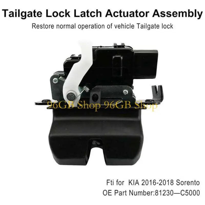 96GB Liftgate Tailgate Lock Actuator Repair Replacement Car Accessories Compatible for 3.3L 2.0L 81230-C5000 81230C5000
96GB Liftgate Tailgate Lock Actuator Repair Replacement Car Accessories Compatible for 3.3L 2.0L 81230-C5000 81230C5000