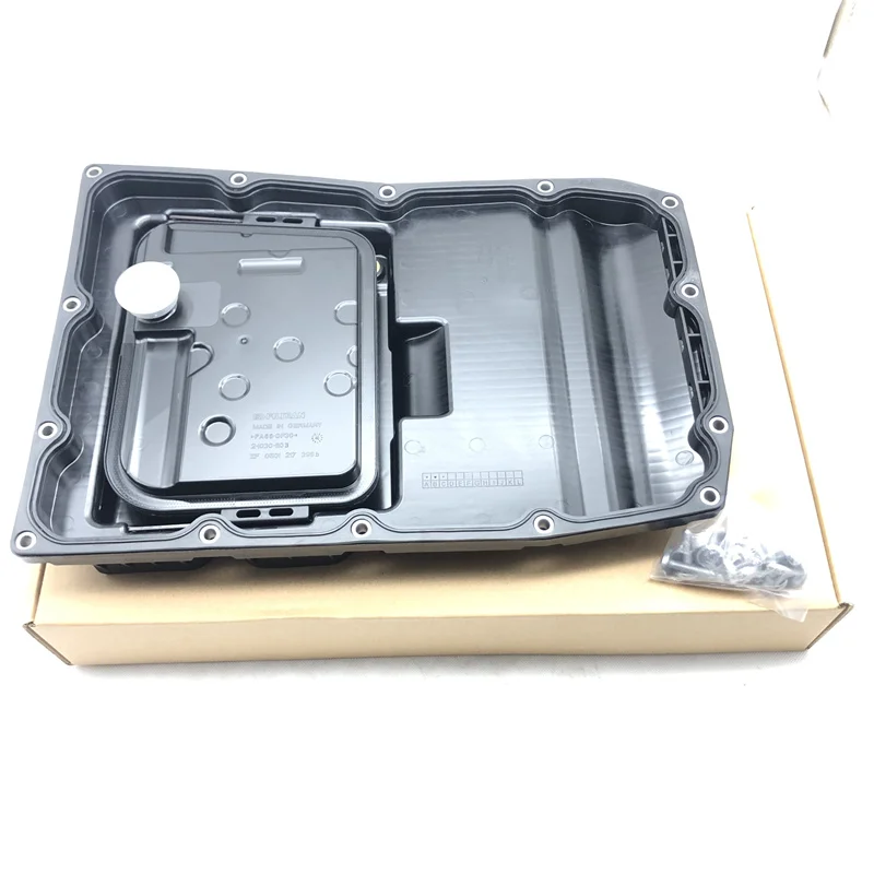 OEM 97032102500 Auto Parts Transmission Oil Pan And Filter Oil Pan Assembly For Porsche Panamera 970 2010-2016
OEM 97032102500 Auto Parts Transmission Oil Pan And Filter Oil Pan Assembly For Porsche Panamera 970 2010-2016