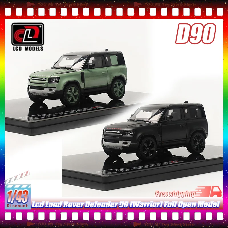 1:43 Alloy Open Model Lcd Land Rover Defender 90 (Warrior) Simulation Miniature Die-Casting Toy Gift Collection Decoration Piece
1:43 Alloy Open Model Lcd Land Rover Defender 90 (Warrior) Simulation Miniature Die-Casting Toy Gift Collection Decoration Piece
