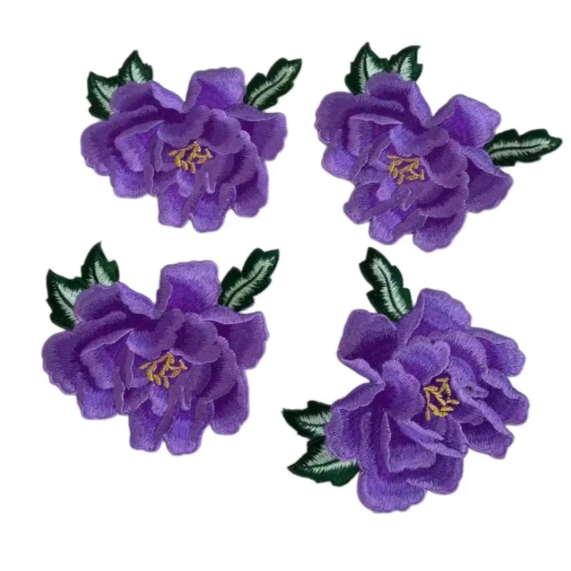 4 pieces - Purple lace peony flowers - With sew-on patches - Decorative badges - DIY wedding decorations for dresses - Hand-embr
4 pieces - Purple lace peony flowers - With sew-on patches - Decorative badges - DIY wedding decorations for dresses - Hand-embr