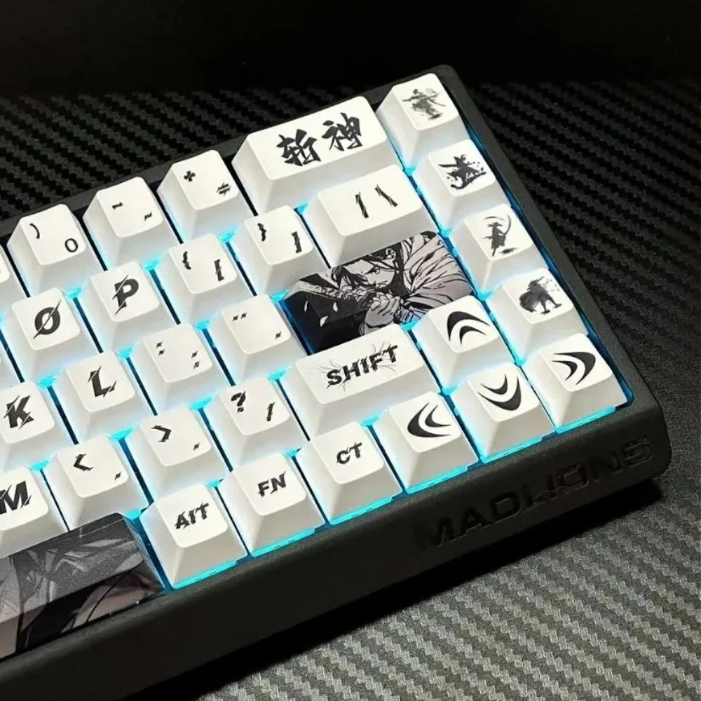 Samurai Cherry Key Cap Set PBT 135 Key Anime Personality for MX Switch HI75 HI8 68 F99 104 64 Wooting Mechanical Keyboard
Samurai Cherry Key Cap Set PBT 135 Key Anime Personality for MX Switch HI75 HI8 68 F99 104 64 Wooting Mechanical Keyboard