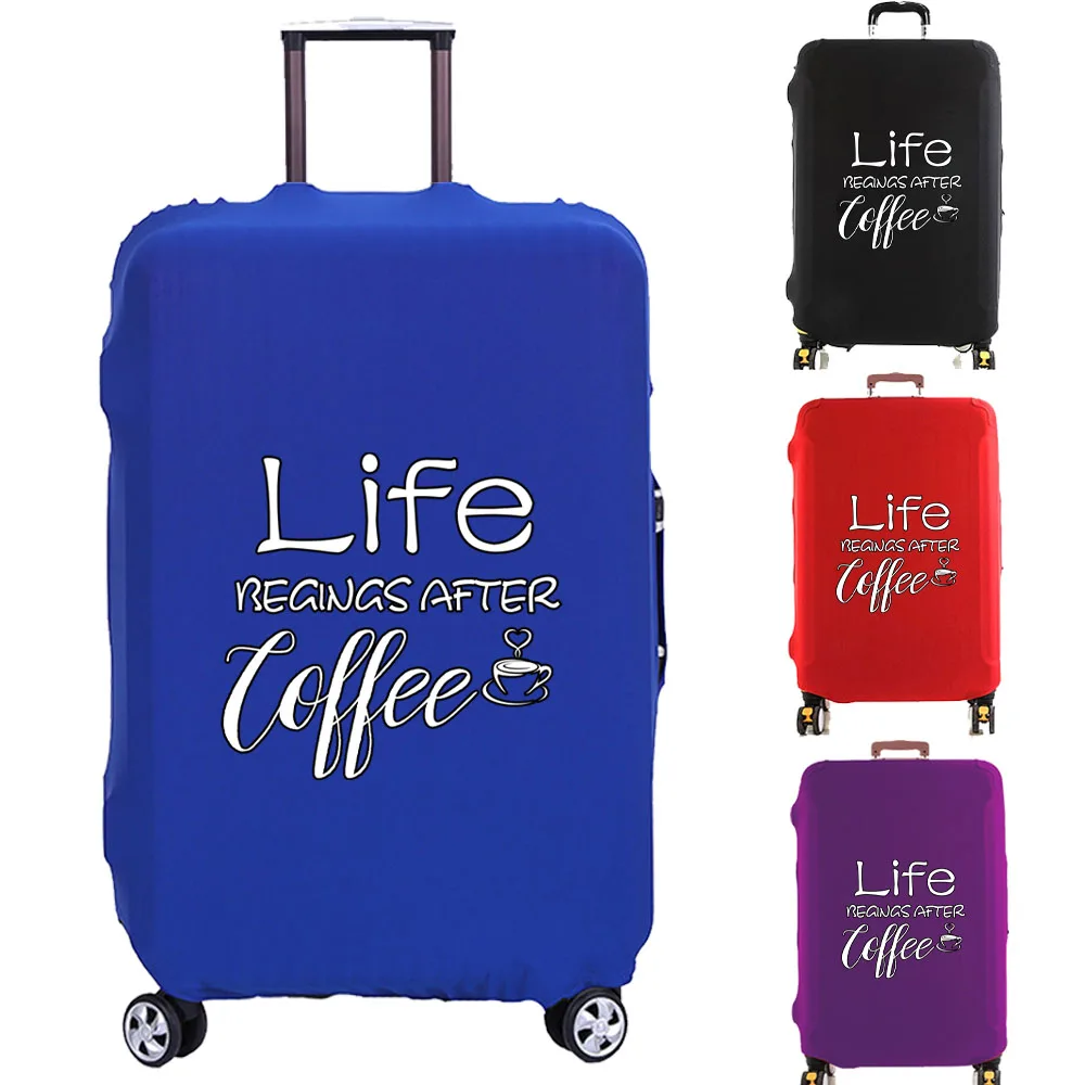Luggage Cover Suitcase Protector Coffee Bad Life Printing Thicker Elastic Dust Covered for 18-32 Inch Trolley Travel Accessories
Luggage Cover Suitcase Protector Coffee Bad Life Printing Thicker Elastic Dust Covered for 18-32 Inch Trolley Travel Accessories