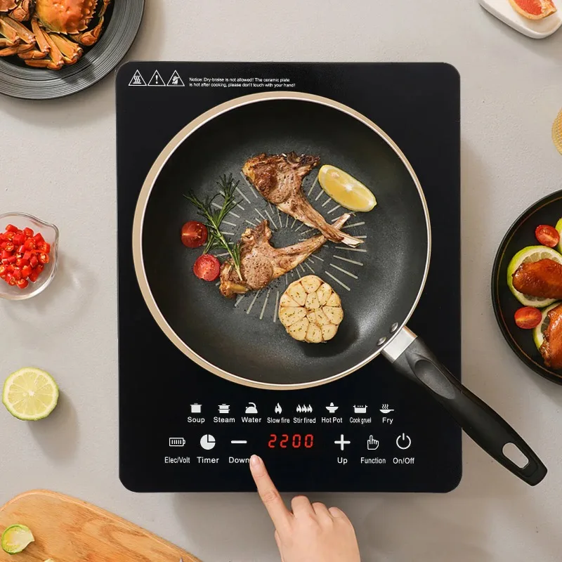 110V 750W Electric Induction Cooktop 8 Power Levels Touch Control Burner 180min Timer Portable Stove for Home RV
110V 750W Electric Induction Cooktop 8 Power Levels Touch Control Burner 180min Timer Portable Stove for Home RV