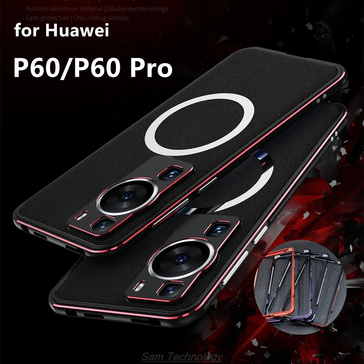 Metal Case for Huawei P60 Luxury Deluxe Ultra Thin aluminum Bumper for Huawei P60 Pro P 60 + 2 Film (1 Front +1 Rear)
Metal Case for Huawei P60 Luxury Deluxe Ultra Thin aluminum Bumper for Huawei P60 Pro P 60 + 2 Film (1 Front +1 Rear)