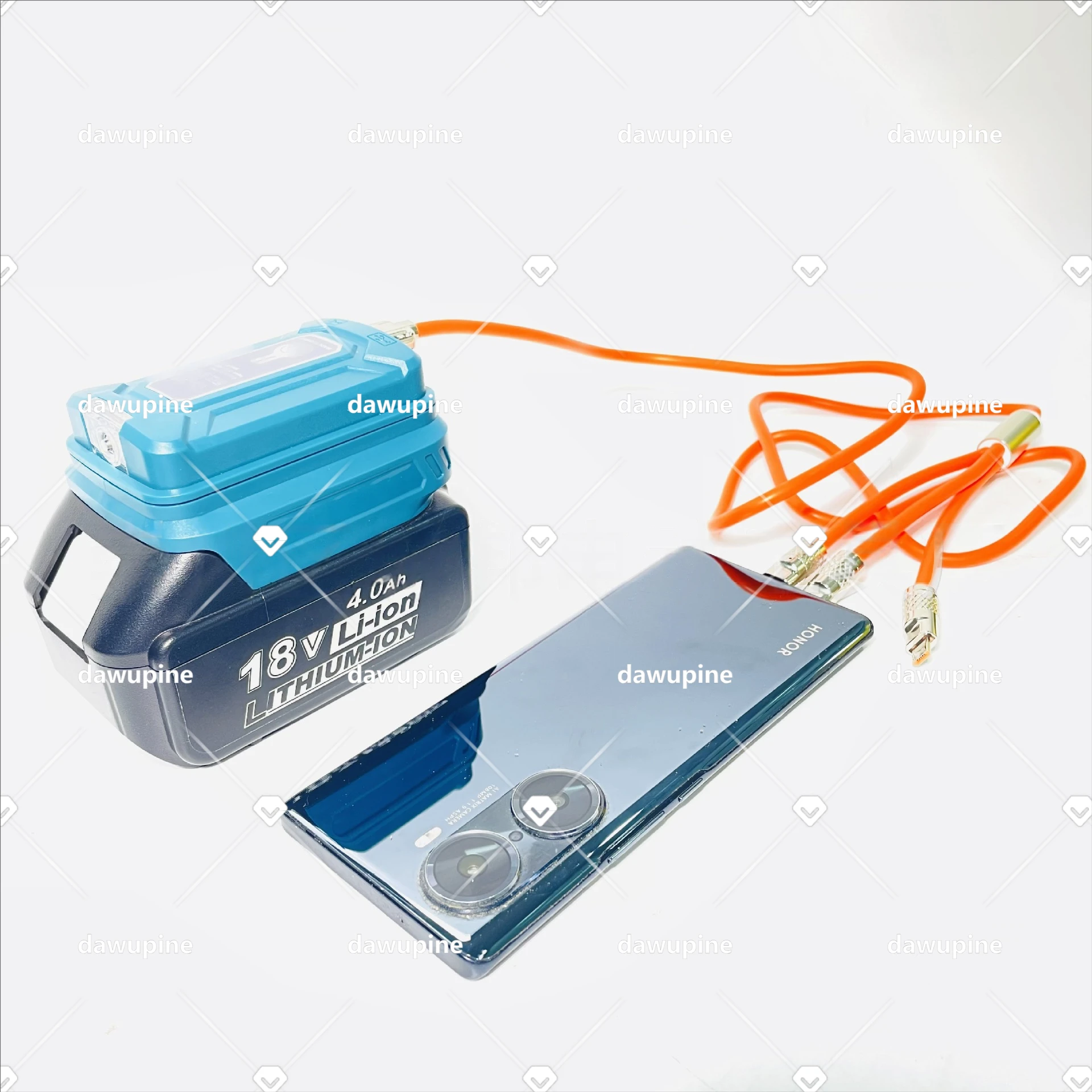 BL1830 LED Lamp with USB Power Bank for Makita 18V BL1860 HongSong Lomvum 21V Li-ion Battery Charger Flashlight
BL1830 LED Lamp with USB Power Bank for Makita 18V BL1860 HongSong Lomvum 21V Li-ion Battery Charger Flashlight