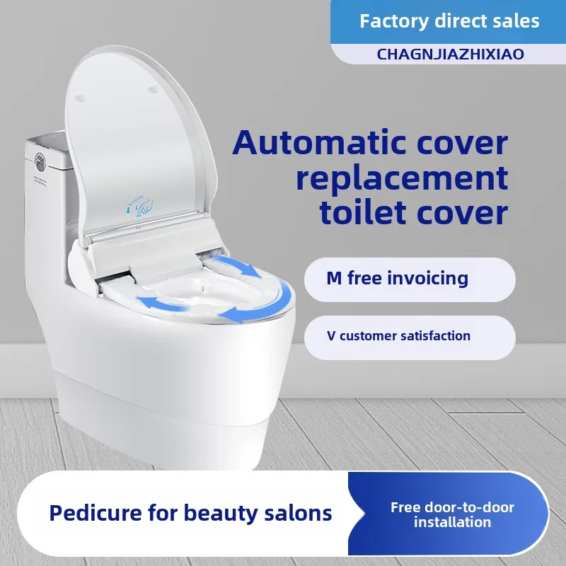 change of cover, intelligent replacement of toilet seat, disposable seat cushion, toilet swivel pad, seat.
change of cover, intelligent replacement of toilet seat, disposable seat cushion, toilet swivel pad, seat.