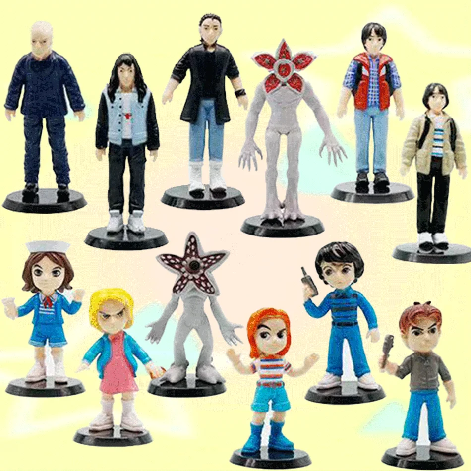 12pcs MOC Demogorgon Strangered Things Vecna Desktop ornament Toys Kid Gifts Figure Collectible For Tabletop Desk Decor
12pcs MOC Demogorgon Strangered Things Vecna Desktop ornament Toys Kid Gifts Figure Collectible For Tabletop Desk Decor