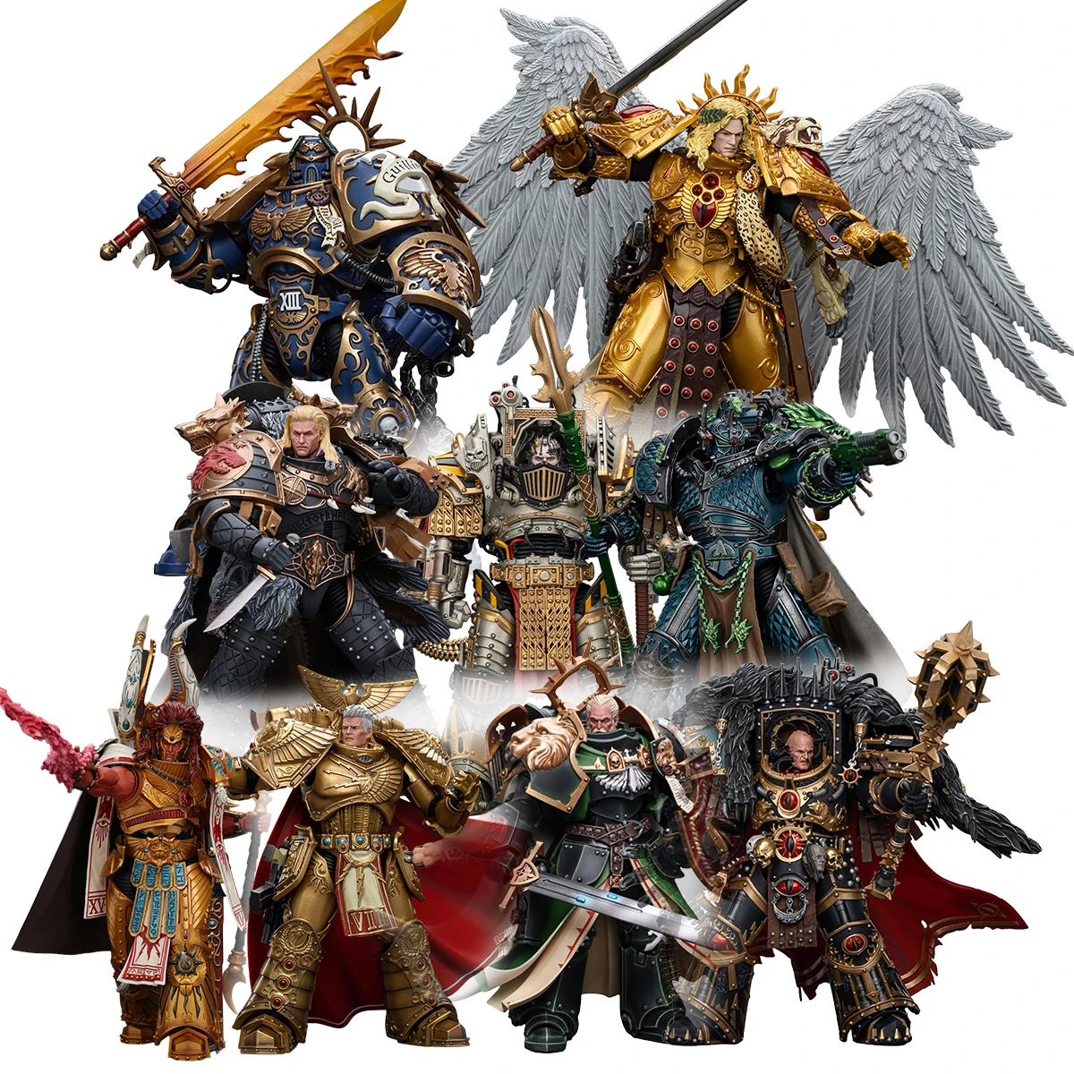 HIPLAY JOYTOY Warhammer 40k The Horus Heresy Ultramarines Guilliman Lion Primarch 1/18 Scale Action Figure 
HIPLAY JOYTOY Warhammer 40k The Horus Heresy Ultramarines Guilliman Lion Primarch 1/18 Scale Action Figure