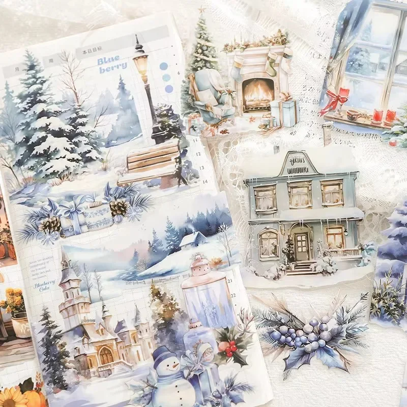 15Sheets sticker packs Voice Four Seasons handbook material decorative collage bottom Supplies pack Scrapbook 125*105mm
15Sheets sticker packs Voice Four Seasons handbook material decorative collage bottom Supplies pack Scrapbook 125*105mm