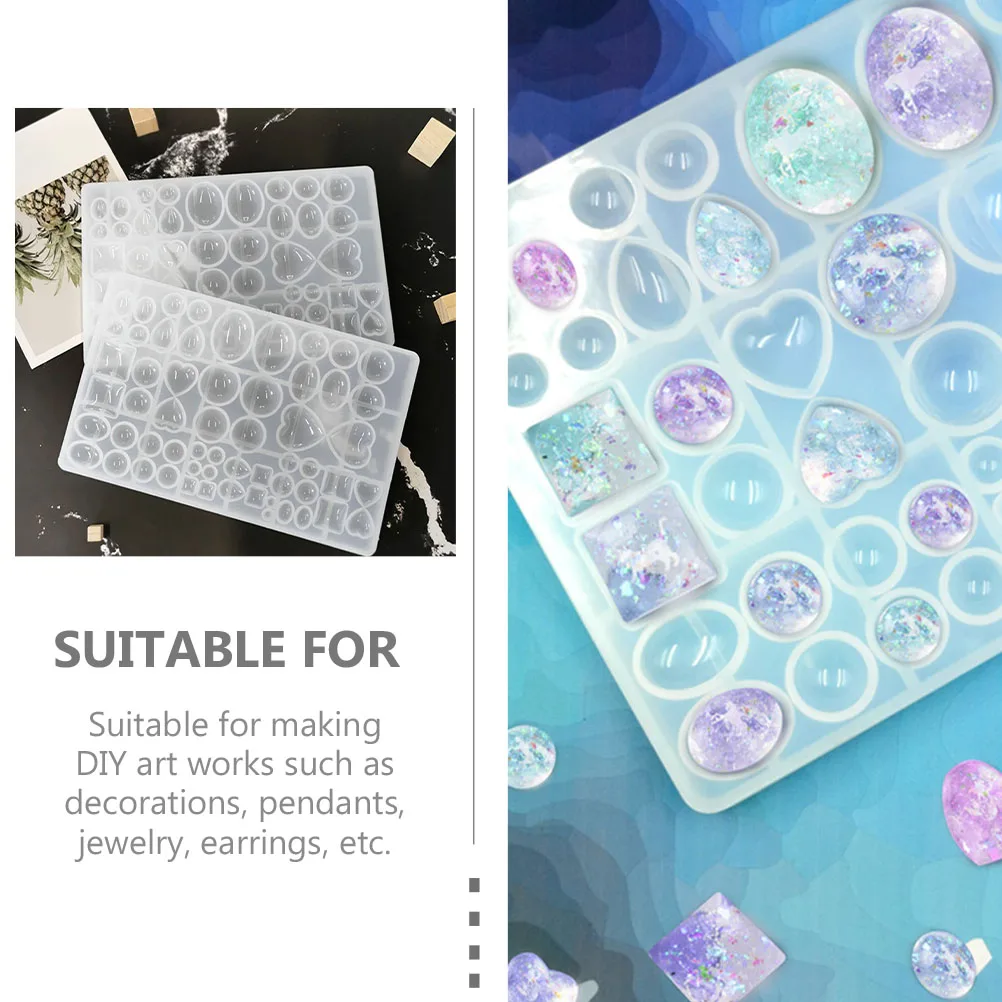 DIY Epoxy Resin Mold with Geometric Pattern - Flexible Silicone Pendant and Earring Jewelry Making Craft Tool Accessory
DIY Epoxy Resin Mold with Geometric Pattern - Flexible Silicone Pendant and Earring Jewelry Making Craft Tool Accessory