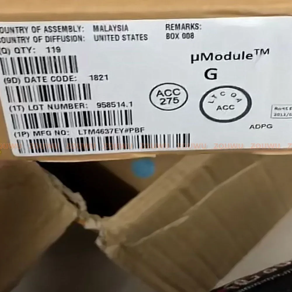 1 шт./лот LTM4637EY # PBF LTM4637EY LTM4637 BGA LILLARD loja só vende produtos 100% originais
1 шт./лот LTM4637EY # PBF LTM4637EY LTM4637 BGA LILLARD loja só vende produtos 100% originais