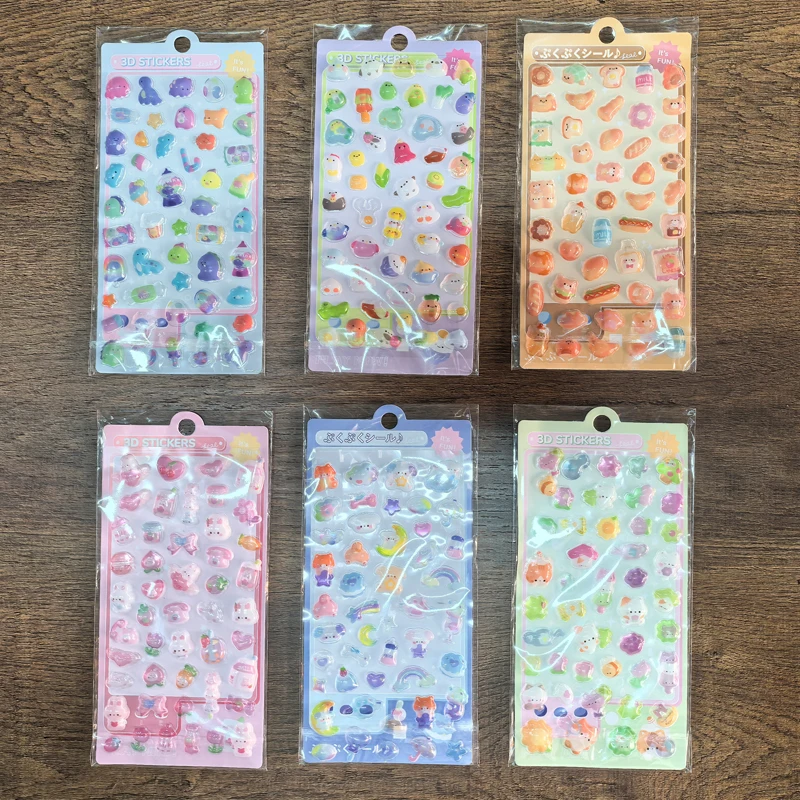 !@!@Kawaii 3D Jelly Resin Stickers Cute Cartoon Sparkle Transparent Decals for Scrapbooking Phone Case Laptop DIY Decor In Stock
!@!@Kawaii 3D Jelly Resin Stickers Cute Cartoon Sparkle Transparent Decals for Scrapbooking Phone Case Laptop DIY Decor In Stock