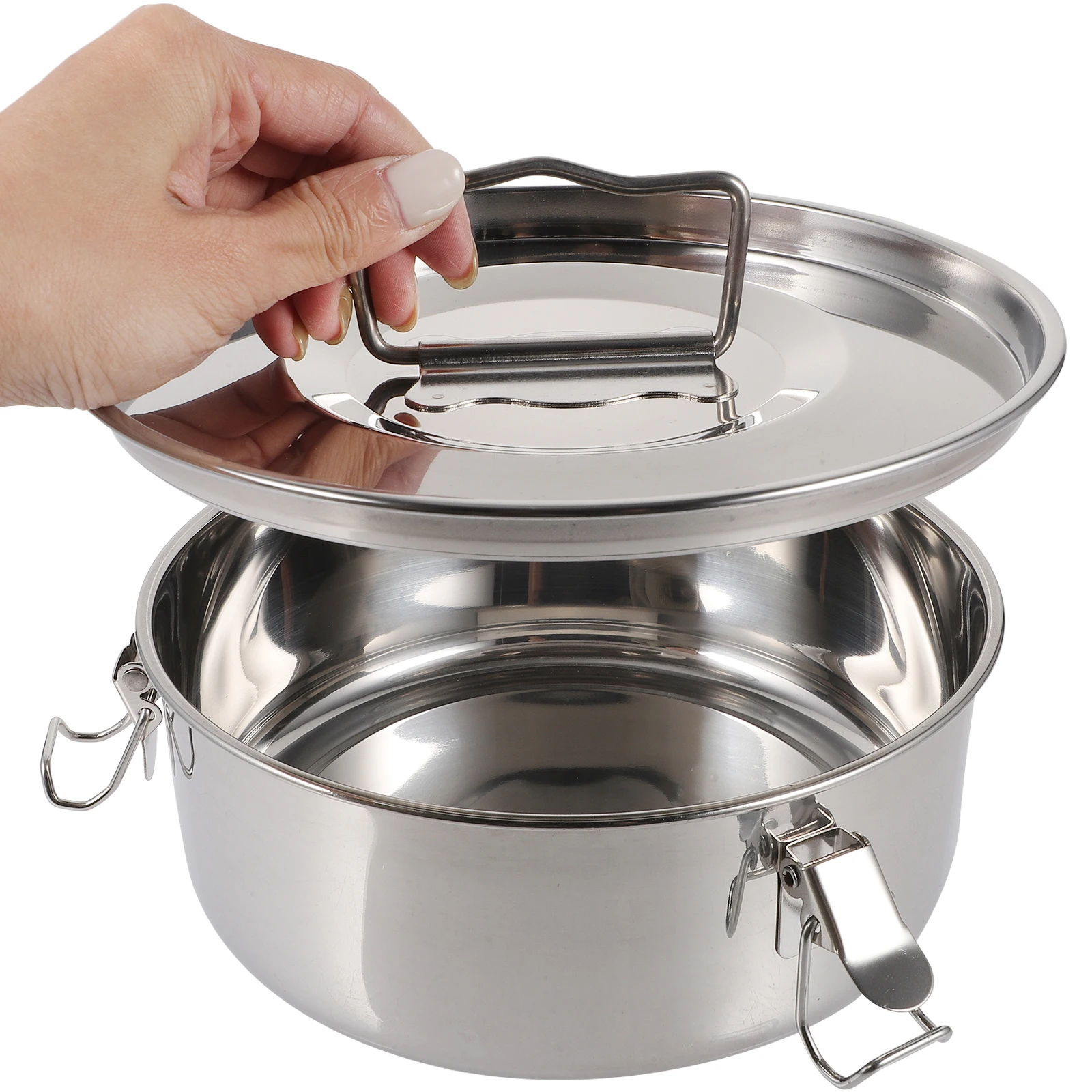 Premium Stainless Steel Steamer Grid Mold Flan Pan Baking Pudding Quiche Container Lid Heat Resistant Kitchen Tool
Premium Stainless Steel Steamer Grid Mold Flan Pan Baking Pudding Quiche Container Lid Heat Resistant Kitchen Tool