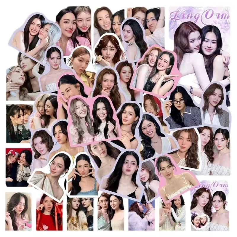 40PCS Thai Star LingOrm (Lingling & Orm) Stickers Set The Secret of Us Decals for Laptop Scrapbook Fans Gift
40PCS Thai Star LingOrm (Lingling & Orm) Stickers Set The Secret of Us Decals for Laptop Scrapbook Fans Gift
