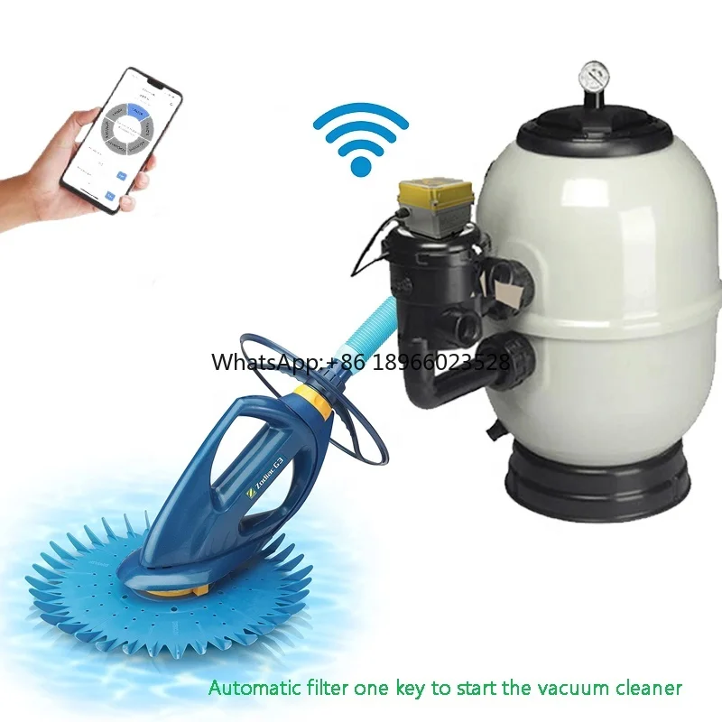 Swimming pool automatic sand filter matching swimming pool vacuum cleaner automatic cleaning sand filter controller
Swimming pool automatic sand filter matching swimming pool vacuum cleaner automatic cleaning sand filter controller