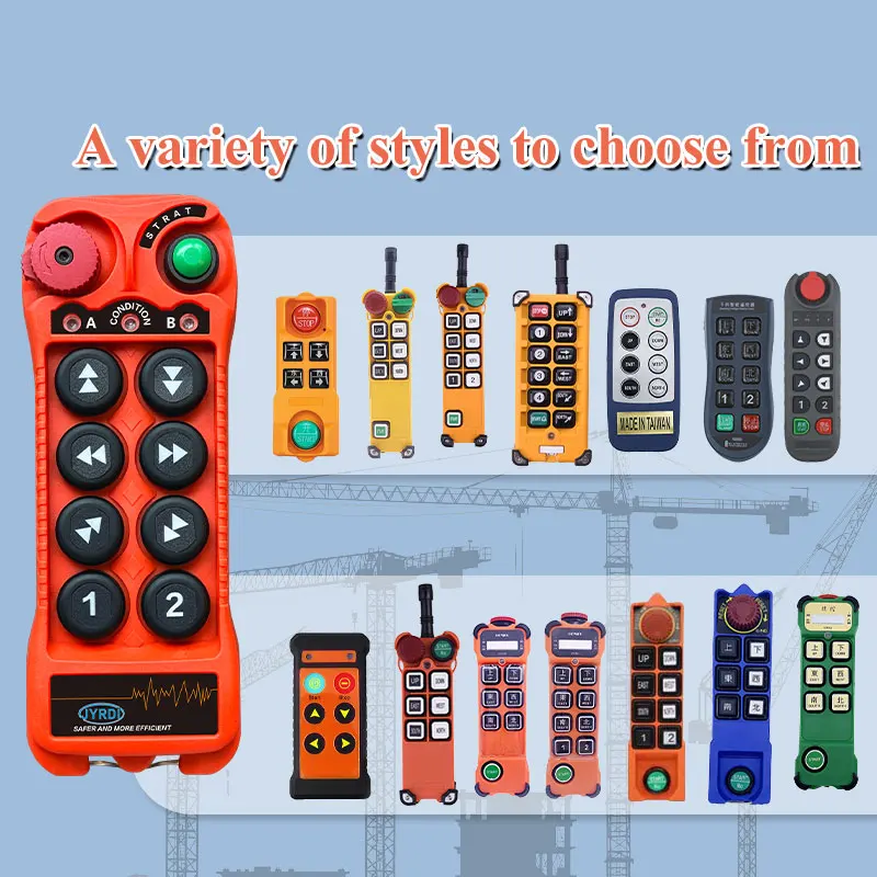 New Q808 8 buttons double speed Industrial Wireless Radio Crane Remote Control switches winches Hoist track Crane Lift Control
New Q808 8 buttons double speed Industrial Wireless Radio Crane Remote Control switches winches Hoist track Crane Lift Control