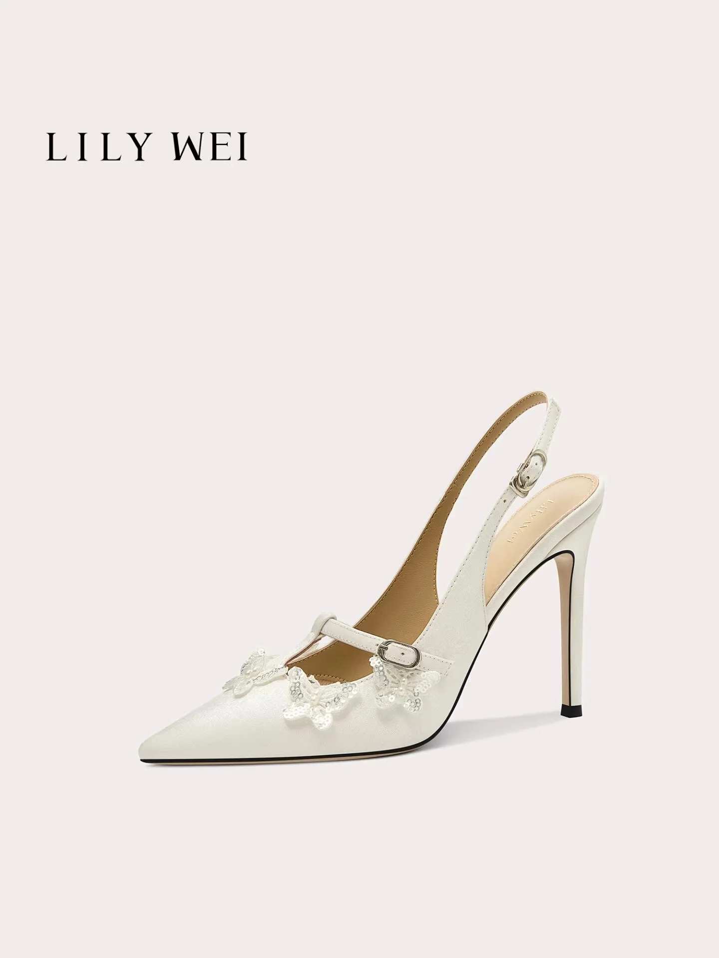 Туфли на высоком каблуке с острым носком, кружевом, жемчугом, пайетками и бабочками, шелковые свадебные туфли, для банкетов, большие и маленькие размеры, широкая модель, женские сандалии
Туфли на высоком каблуке с острым носком, кружевом, жемчугом, пайетками и бабочками, шелковые свадебные туфли, для банкетов, большие и маленькие размеры, широкая модель, женские сандалии