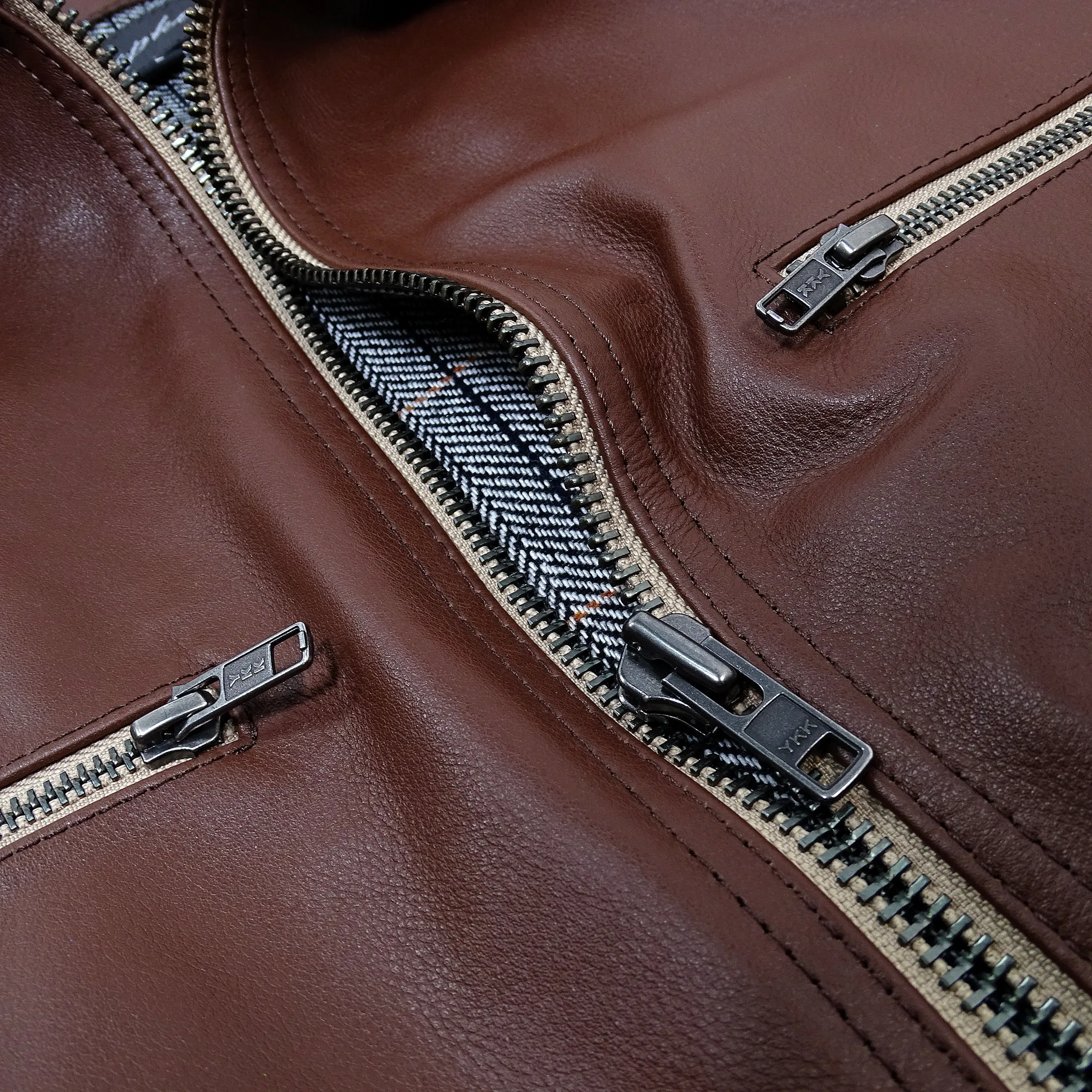 Lightweight Cact First Generation De Fei Production Cowhide Leather Jaet Casual Faion Urban Sle Spring Season
Lightweight Cact First Generation De Fei Production Cowhide Leather Jaet Casual Faion Urban Sle Spring Season