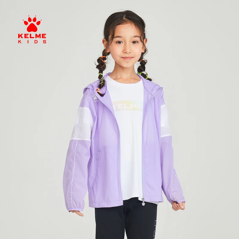 KELME KIDS Girls Skin Clothing Sunscreen UV New Breathable Lightweight Comfortable Girls Windproof Hooded Casual Top 5114WT4030
KELME KIDS Girls Skin Clothing Sunscreen UV New Breathable Lightweight Comfortable Girls Windproof Hooded Casual Top 5114WT4030