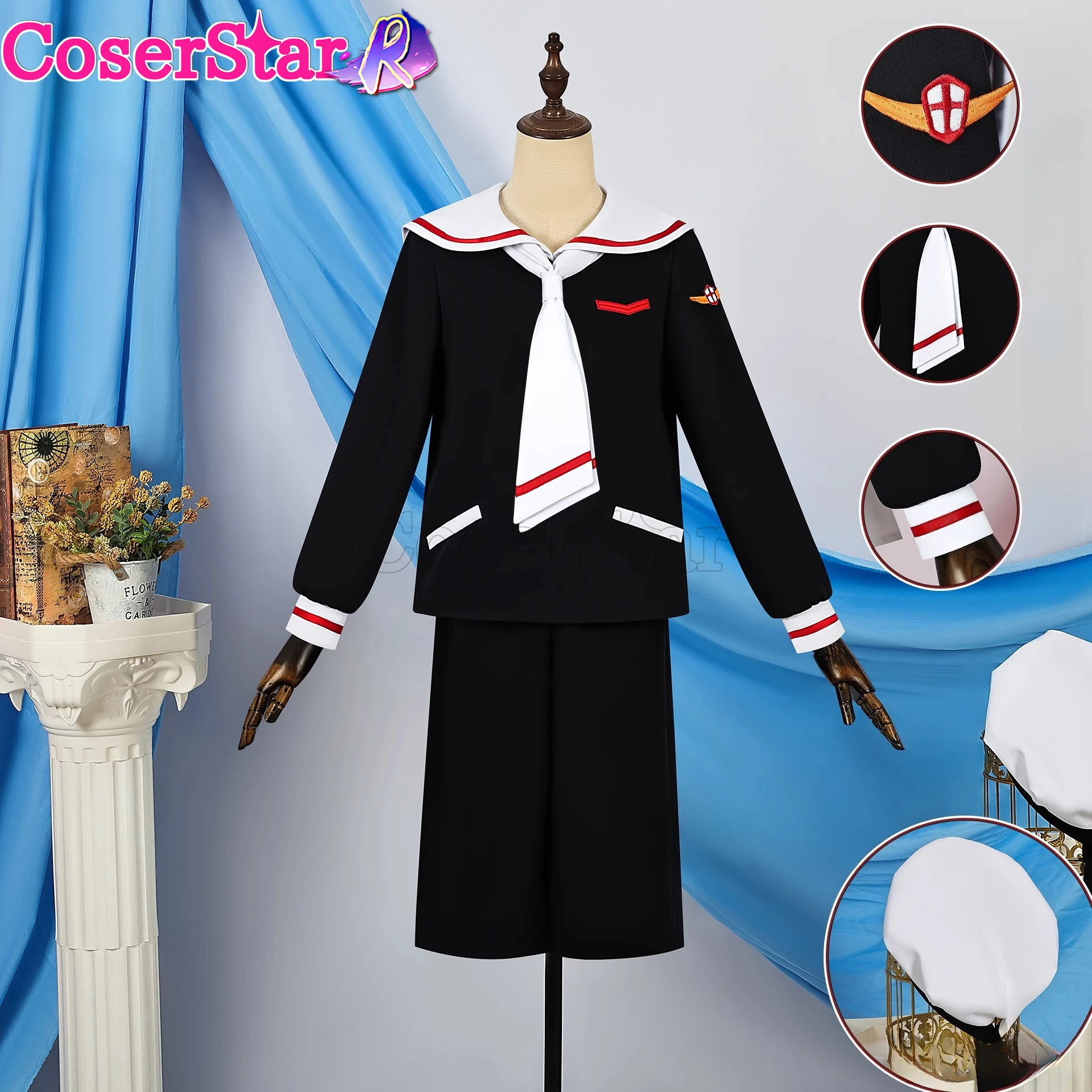 CoserStar-R CCS Cardcaptor Sakura Ri Shaoran Li Xiaolang Sailor Uniform Cosplay Costume Role Play Wigs
CoserStar-R CCS Cardcaptor Sakura Ri Shaoran Li Xiaolang Sailor Uniform Cosplay Costume Role Play Wigs