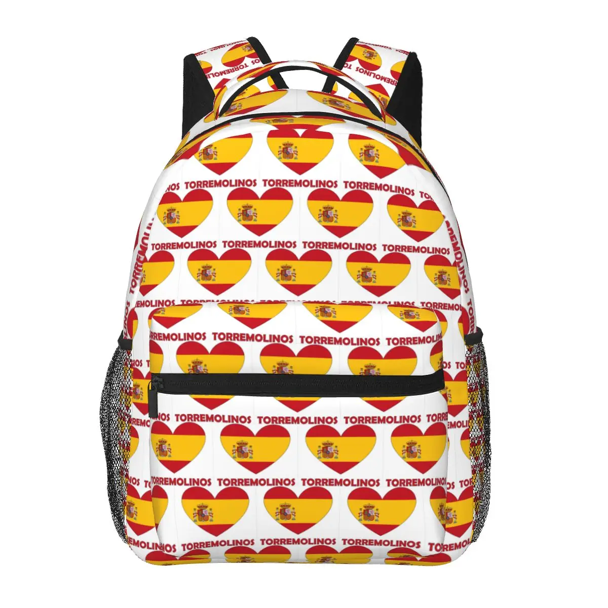 Heart Flag Love Torremolinos Spain Student Backpack School Bag Hiking Travel Daypack for Boys Girls Bookbag Shoulder Bags
Heart Flag Love Torremolinos Spain Student Backpack School Bag Hiking Travel Daypack for Boys Girls Bookbag Shoulder Bags