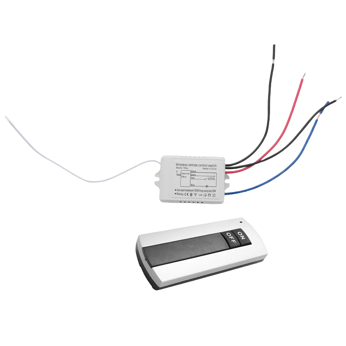 B29C-1 Way ON/OFF 220V Wireless Remote Control Switch Digital Remote Control Switch for Lamp & Light HT035
B29C-1 Way ON/OFF 220V Wireless Remote Control Switch Digital Remote Control Switch for Lamp & Light HT035