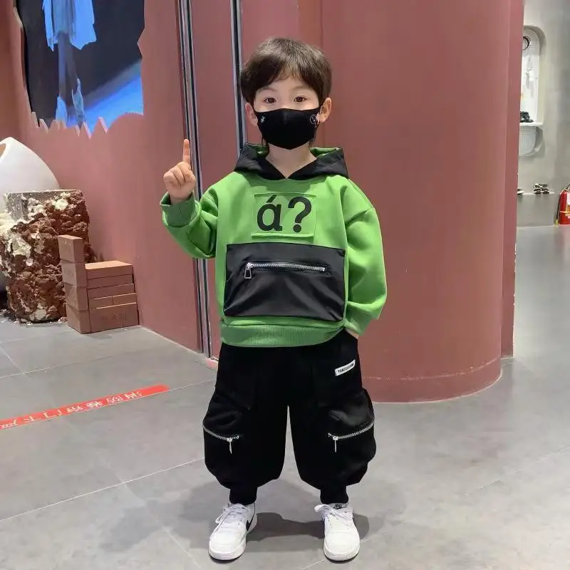 2025 Preschool Children's Set Spring and Autumn New Fashion Boys' Hoodie Hoodie Hoodie Korean Edition Long Sleeve Clothing
2025 Preschool Children's Set Spring and Autumn New Fashion Boys' Hoodie Hoodie Hoodie Korean Edition Long Sleeve Clothing