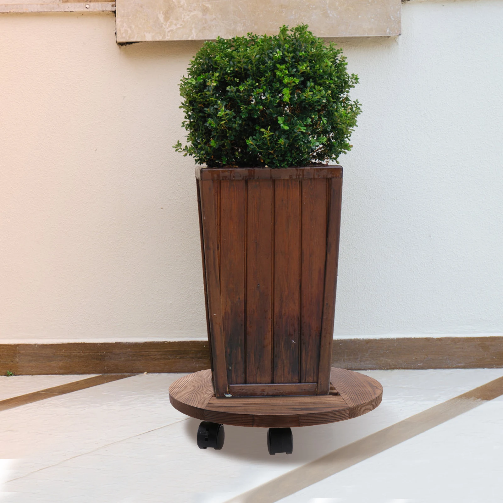 Plants Outdoor Solid Wood Flower Holder Simple Flowerpot Tray Equipment Succulent Pots
Plants Outdoor Solid Wood Flower Holder Simple Flowerpot Tray Equipment Succulent Pots