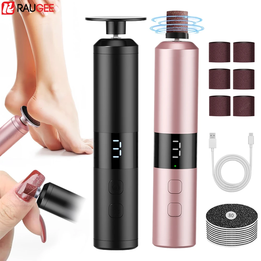 Electric Foot Grinder Callus Remover for Feet Foot Exfoliation Sander Electric Foot File Pedicure Machine Foot Dead Skin Remover
Electric Foot Grinder Callus Remover for Feet Foot Exfoliation Sander Electric Foot File Pedicure Machine Foot Dead Skin Remover